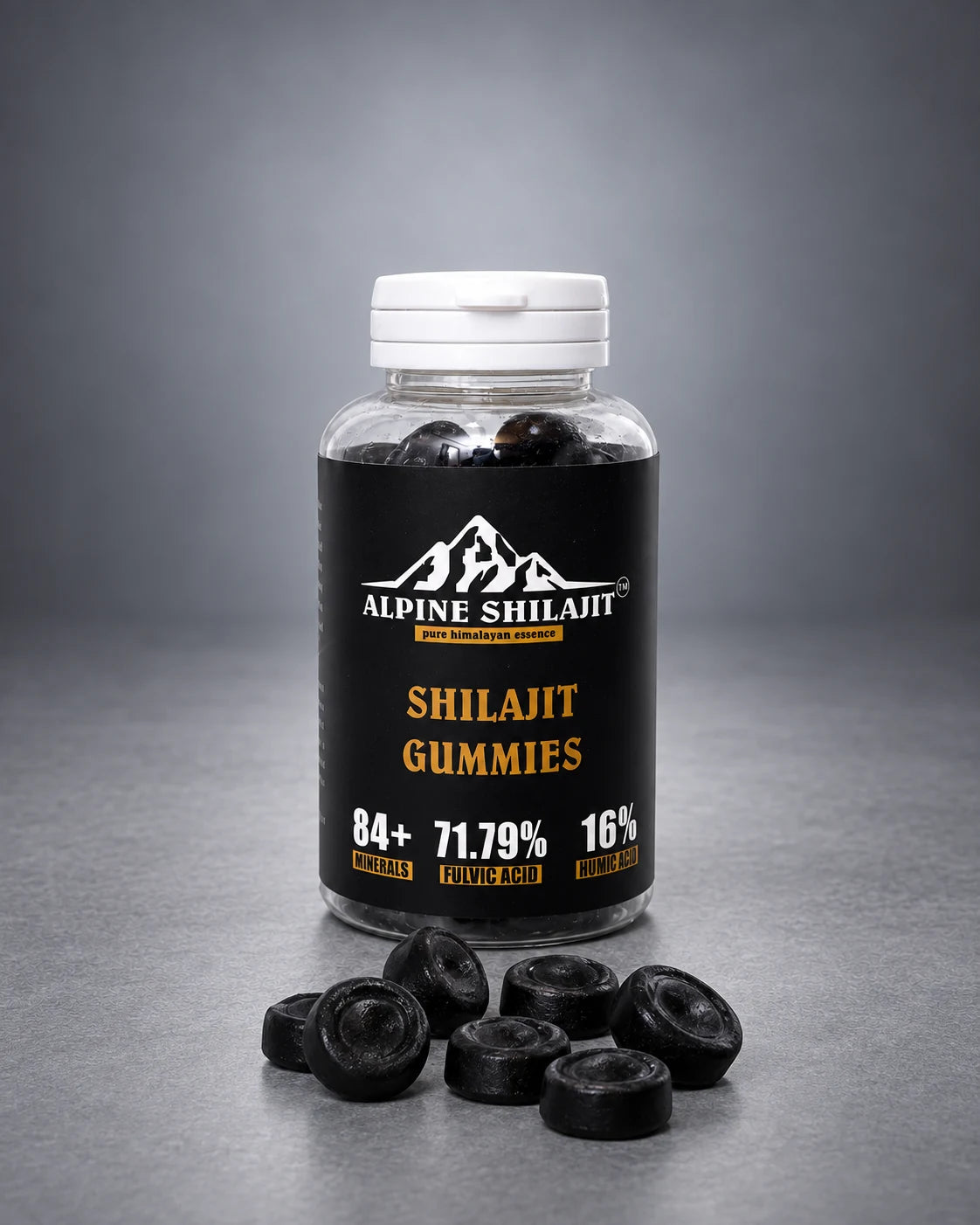 Shilajit gummies presentation
