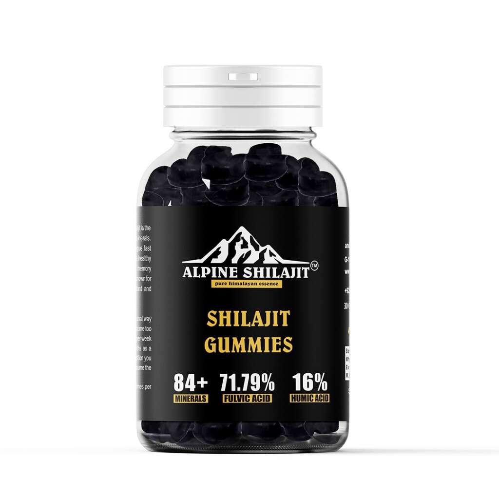 alpine shilajit gummies main image