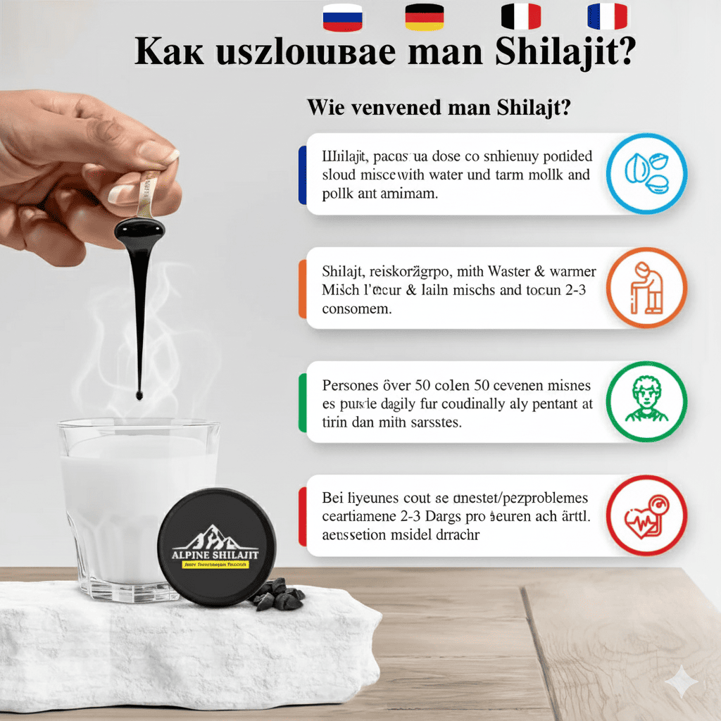 alpine shilajit use